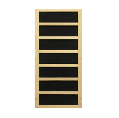 Dynamic Serena 2-person Low EMF (Between 5-10MG) FAR Infrared Sauna (Canadian Hemlock)