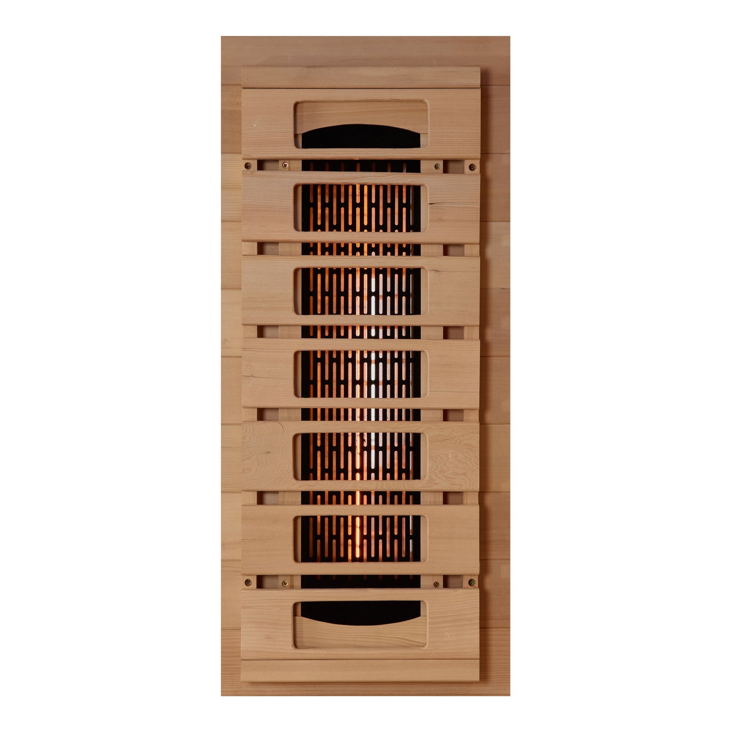 Golden Designs 2-Person Full Spectrum PureTech™ Near Zero EMF (Under 3MG) FAR Infrared Sauna with Himalayan Salt Bar (Canadian Hemlock)