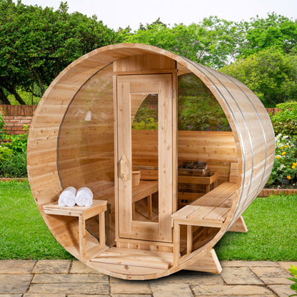 CT Serenity Barrel Sauna by Leisurecraft