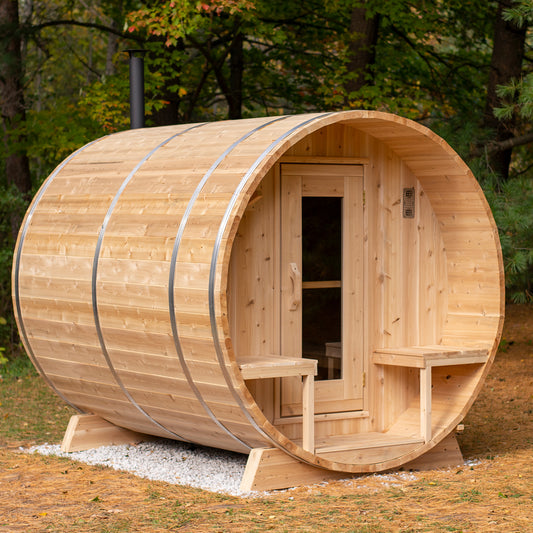 CT Serenity Barrel Sauna by Leisurecraft