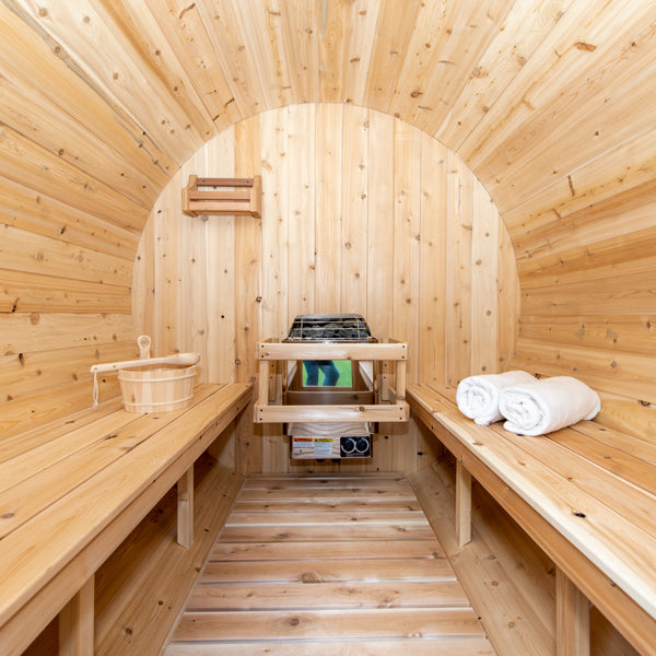 CT Serenity Barrel Sauna by Leisurecraft