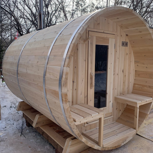 CT Serenity Barrel Sauna by Leisurecraft