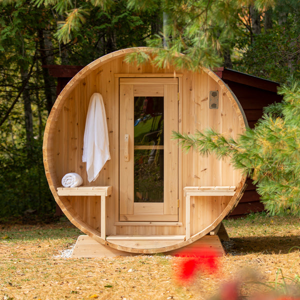 CT Serenity Barrel Sauna by Leisurecraft
