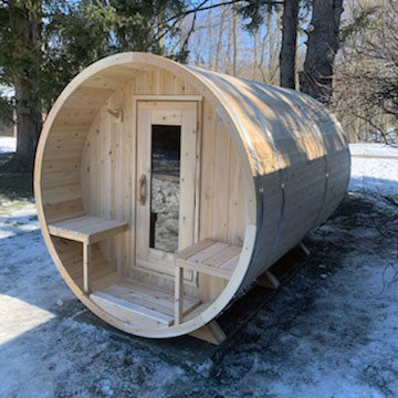 CT Serenity Barrel Sauna by Leisurecraft