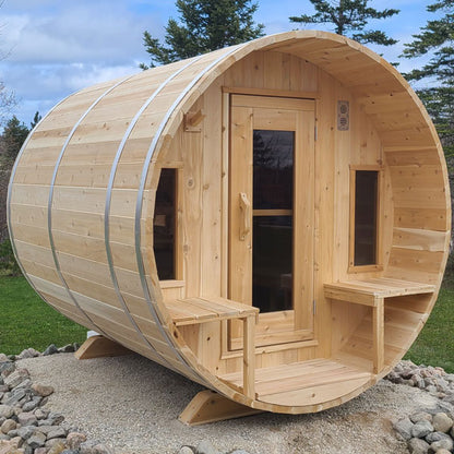 CT Tranquility Barrel Sauna by Leisurecraft