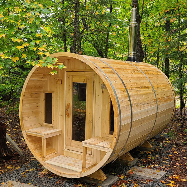 CT Tranquility Barrel Sauna by Leisurecraft