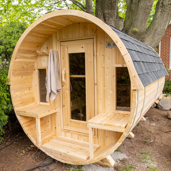 CT Tranquility Barrel Sauna by Leisurecraft