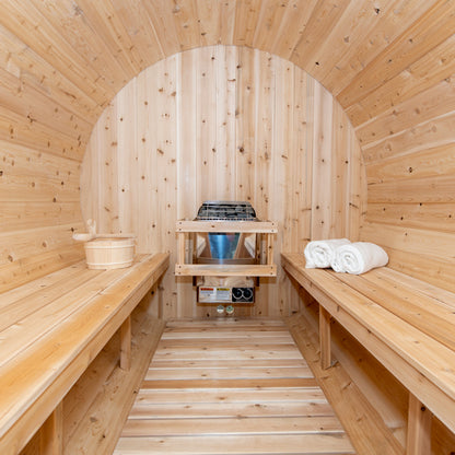 CT Tranquility Barrel Sauna by Leisurecraft
