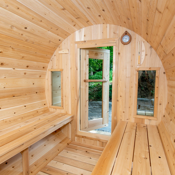 CT Tranquility Barrel Sauna by Leisurecraft