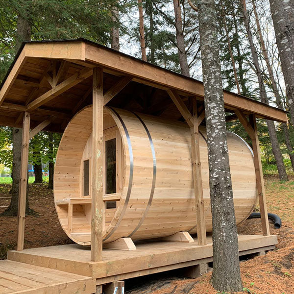 CT Tranquility Barrel Sauna by Leisurecraft