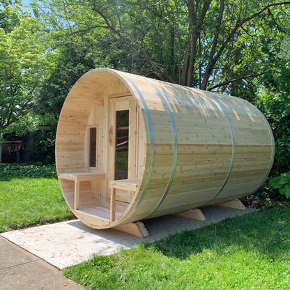 CT Tranquility Barrel Sauna by Leisurecraft