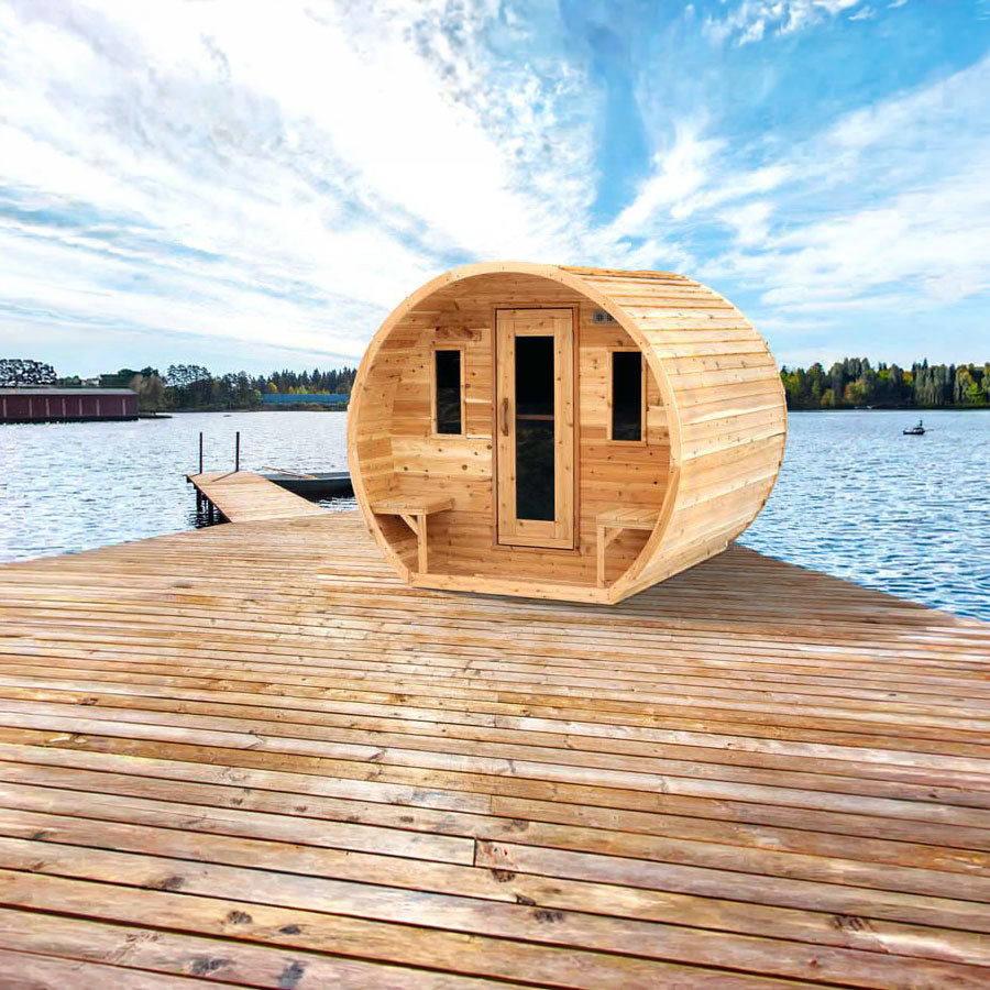 CT Elation Barrel Sauna by Leisurecraft