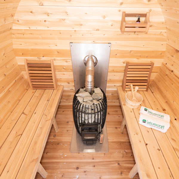 CT Elation Barrel Sauna by Leisurecraft