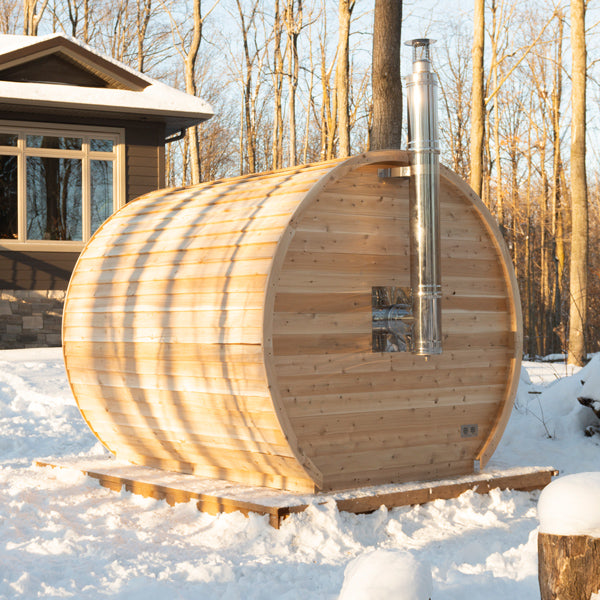 CT Elation Barrel Sauna by Leisurecraft