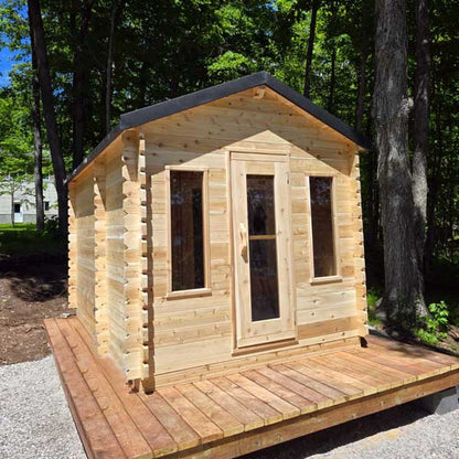CT Georgian Cabin Sauna With Changeroom by Leisurecraft