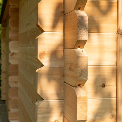 CT Georgian Cabin Sauna With Changeroom by Leisurecraft