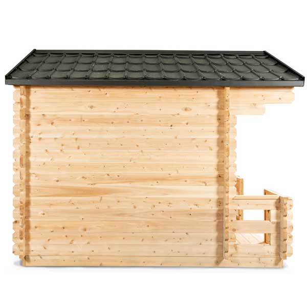 CT Georgian Cabin Sauna With Porch by Leisurecraft