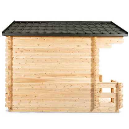 CT Georgian Cabin Sauna With Porch by Leisurecraft