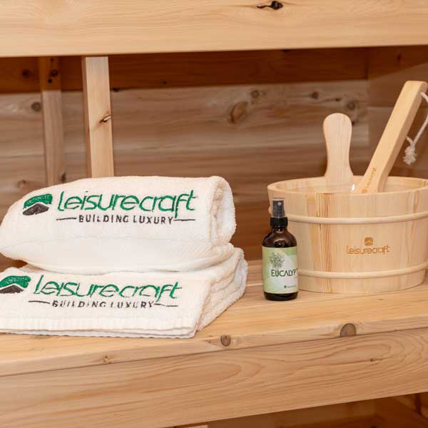 CT Georgian Cabin Sauna With Porch by Leisurecraft