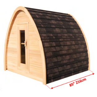 Leisurecraft CT MiniPOD overall length 85 inches. 