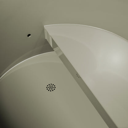 Dynamic Cold Therapy Barrel Spa with Pacific Cedar Exterior