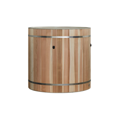 Dynamic Cold Therapy Barrel Spa with Pacific Cedar Exterior