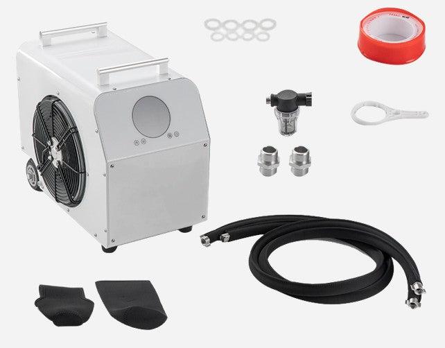 Dynamic Cold Therapy DCT-SV-10DO3
chiller unit pictured with accessories