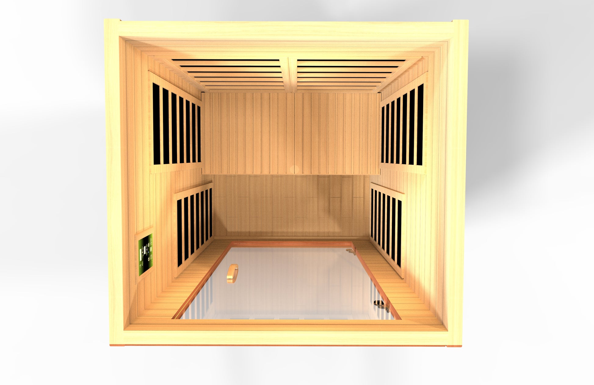 Dynamic Avila Elite 1-2-person Ultra Low EMF (Between 3-5MG) FAR Infrared Sauna (Canadian Hemlock)
DYN-6103-01 Elite