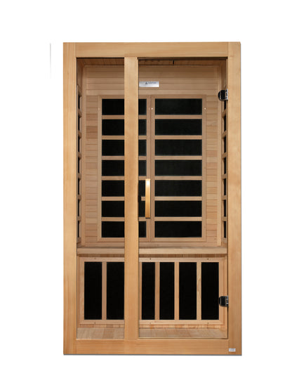 Dynamic Gracia Elite 1-2-person Ultra Low EMF (Between 3-5MG) FAR Infrared Sauna (Canadian Hemlock)
DYN-6119-01 Elite