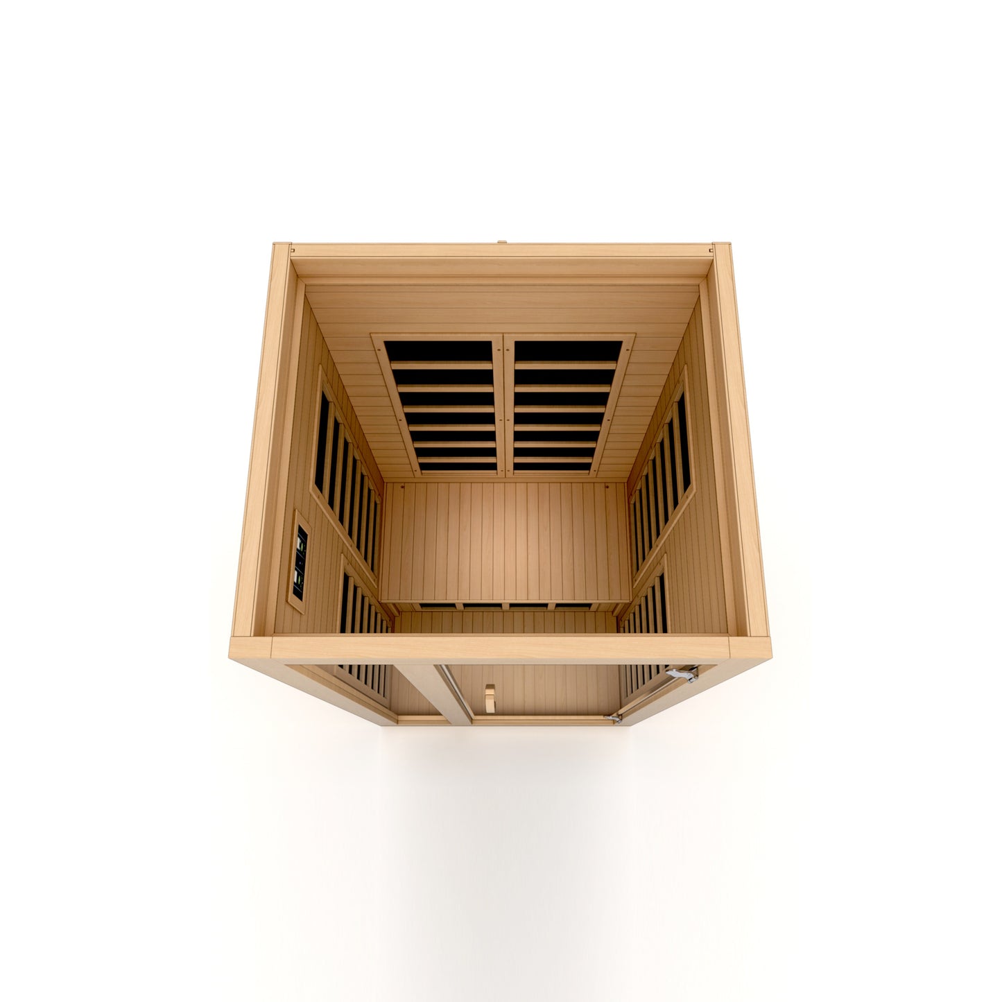 Dynamic Gracia 1-2-person Low EMF (Between 5-10MG) FAR Infrared Sauna (Canadian Hemlock) DYN-6119-01
