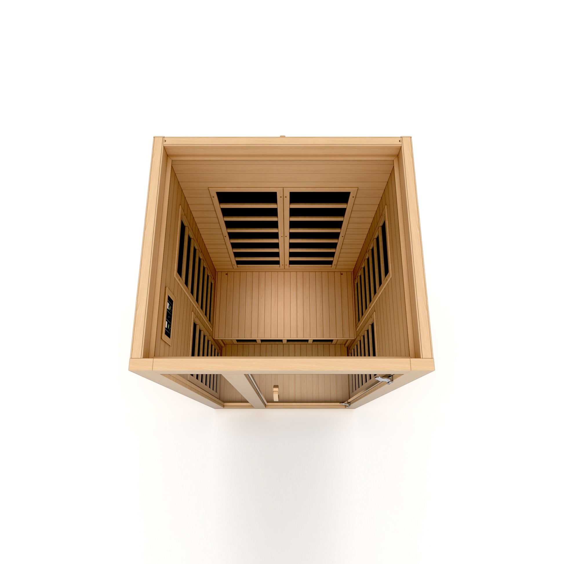 Dynamic Gracia 1-2-person Low EMF (Between 5-10MG) FAR Infrared Sauna (Canadian Hemlock) DYN-6119-01
