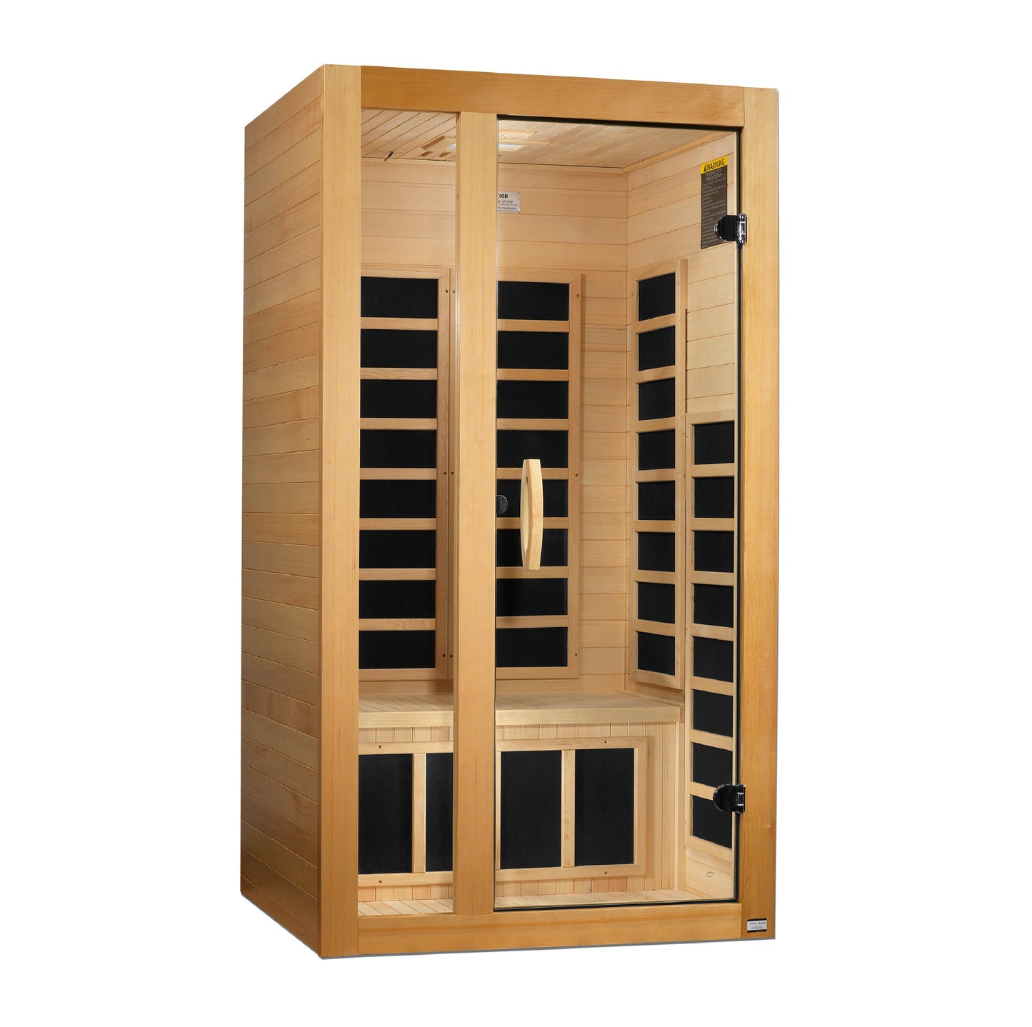 Dynamic Gracia Elite 1-2-person Ultra Low EMF (Between 3-5MG) FAR Infrared Sauna (Canadian Hemlock)
DYN-6119-01 Elite