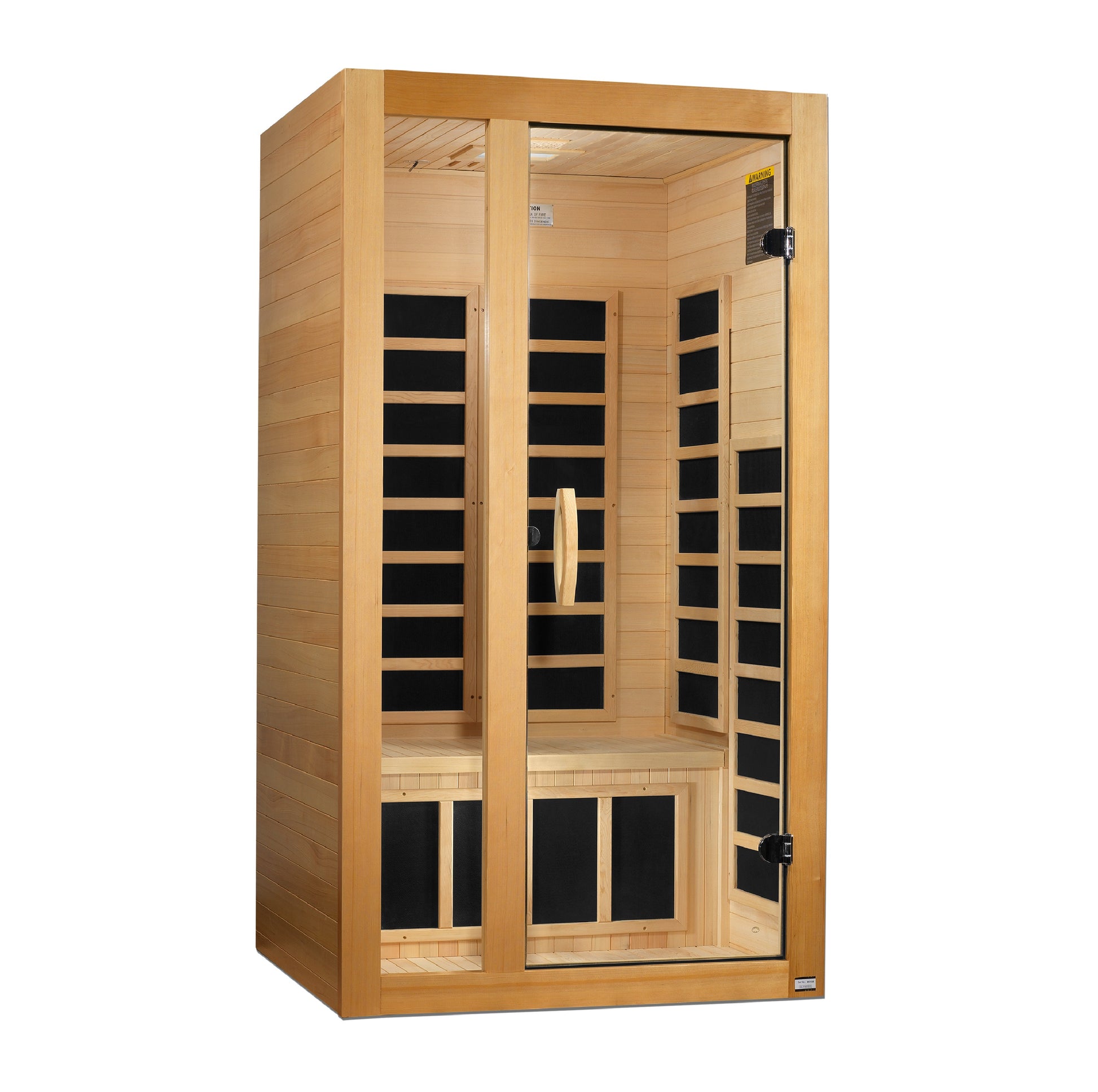 Dynamic Gracia Elite 1-2-person Ultra Low EMF (Between 3-5MG) FAR Infrared Sauna (Canadian Hemlock)
DYN-6119-01 Elite