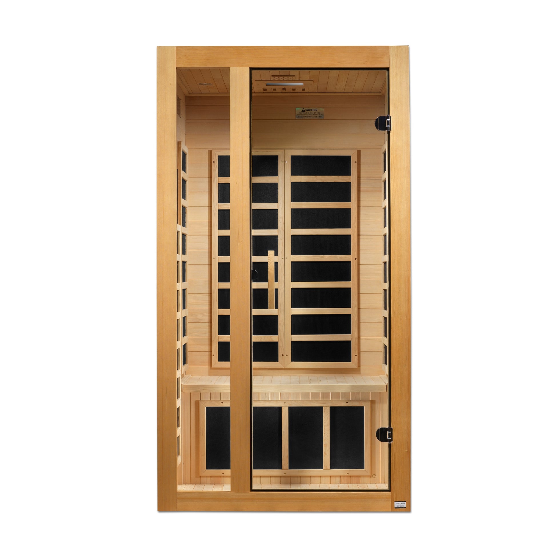 Dynamic Gracia Elite 1-2-person Ultra Low EMF (Between 3-5MG) FAR Infrared Sauna (Canadian Hemlock)
DYN-6119-01 Elite