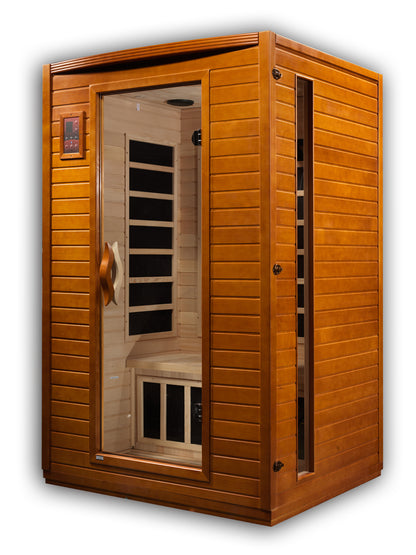 Dynamic Versailles Elite 2-person Ultra Low EMF (Between 3-5MG) FAR Infrared Sauna (Canadian Hemlock)
DYN-6202-03 Elite
