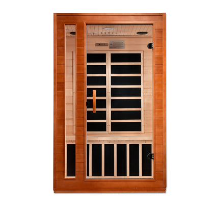 Dynamic Cordoba 2-person Low EMF (Between 5-10MG) FAR Infrared Sauna (Canadian Hemlock) DYN-6203-01