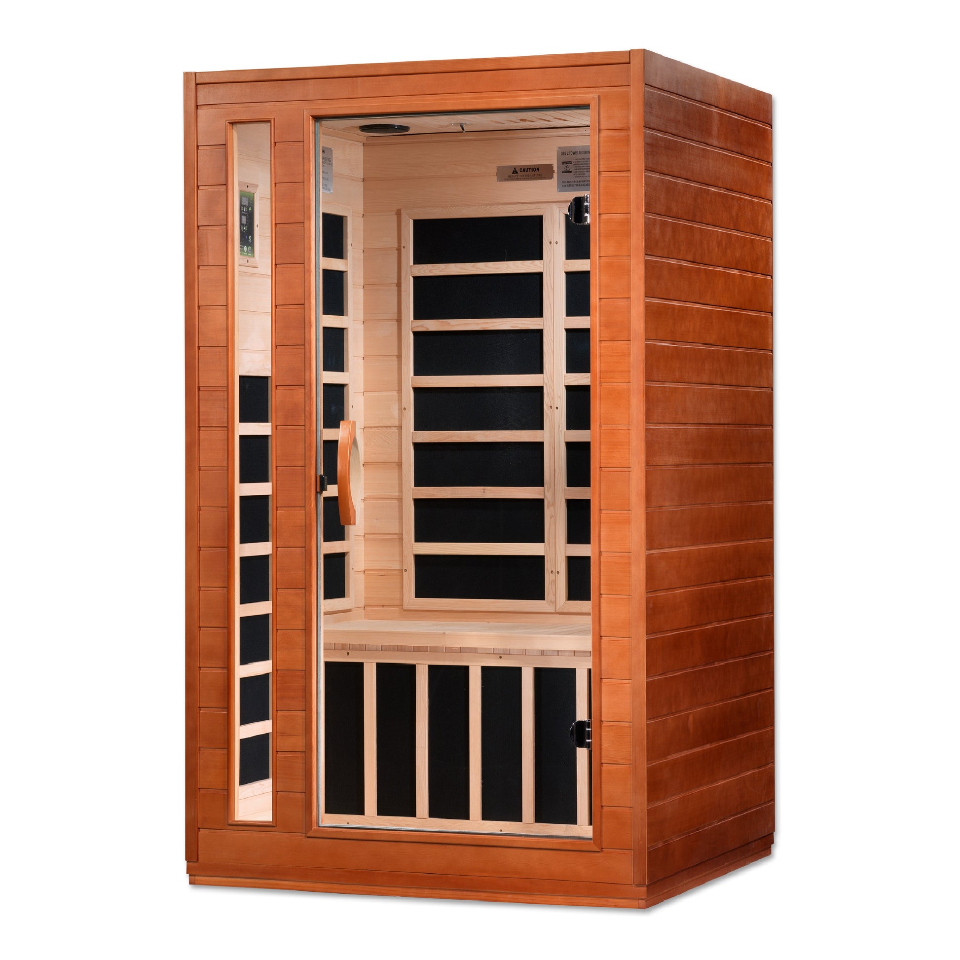 Dynamic Cordoba Elite 2-person Ultra Low EMF (Between 3-5MG) FAR Infrared Sauna (Canadian Hemlock)
DYN-6203-01 Elite