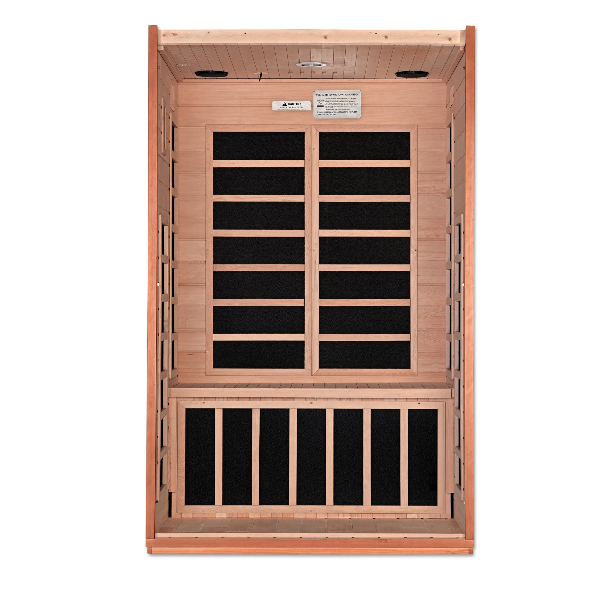 Dynamic Cordoba Elite 2-person Ultra Low EMF (Between 3-5MG) FAR Infrared Sauna (Canadian Hemlock)
DYN-6203-01 Elite