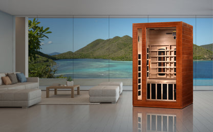 Dynamic Cardoba 2-Person Full Spectrum Near Zero EMF (Under 3MG) FAR Infrared Sauna (Canadian Hemlock) DYN-6203-02 FS