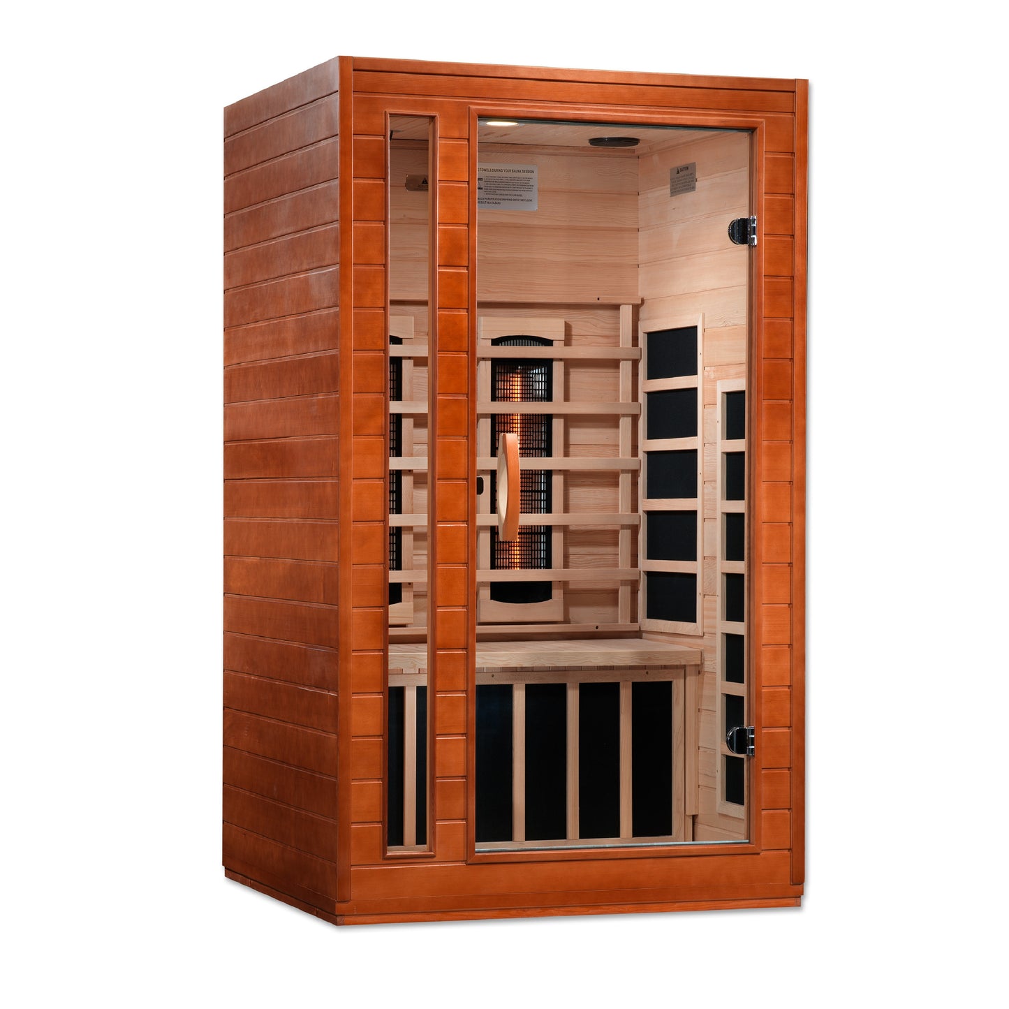 Dynamic Cardoba 2-Person Full Spectrum Near Zero EMF (Under 3MG) FAR Infrared Sauna (Canadian Hemlock) DYN-6203-02 FS