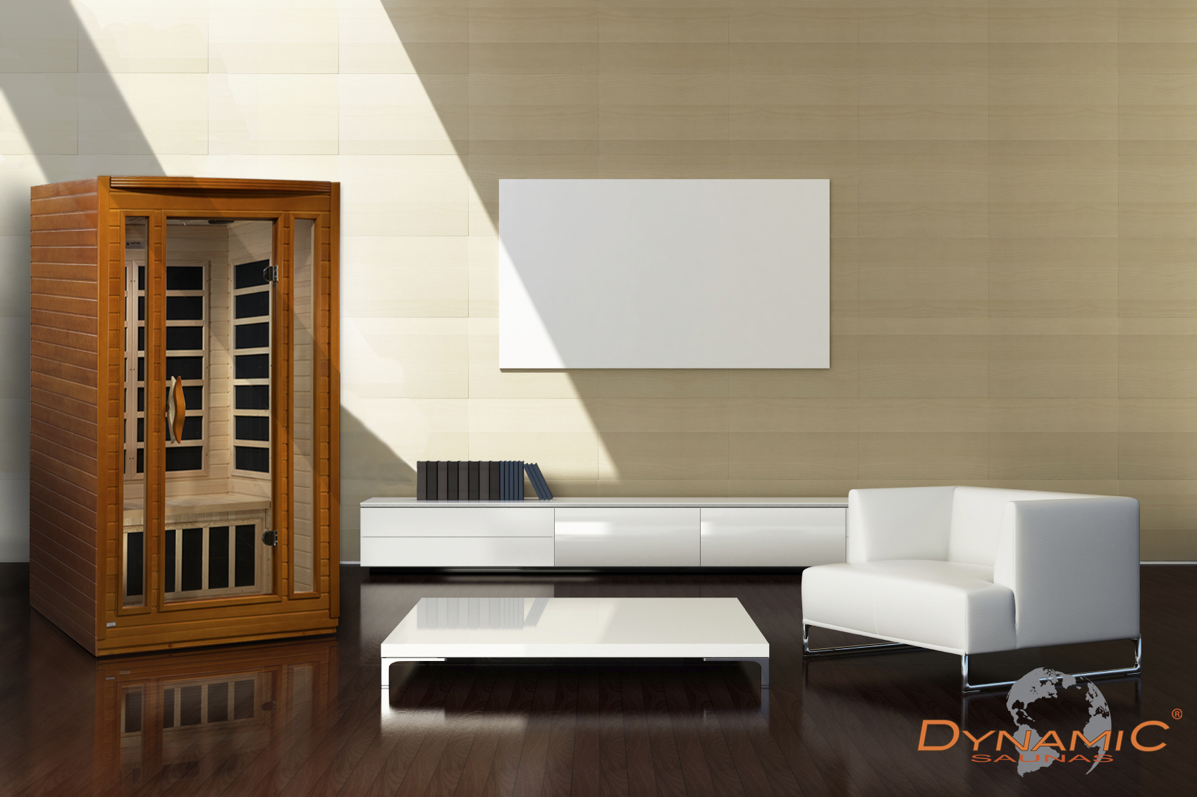 Dynamic San Marino Elite 2-person Ultra Low EMF (Between 3-5MG) FAR Infrared Sauna (Canadian Hemlock)
DYN-6206-01 Elite