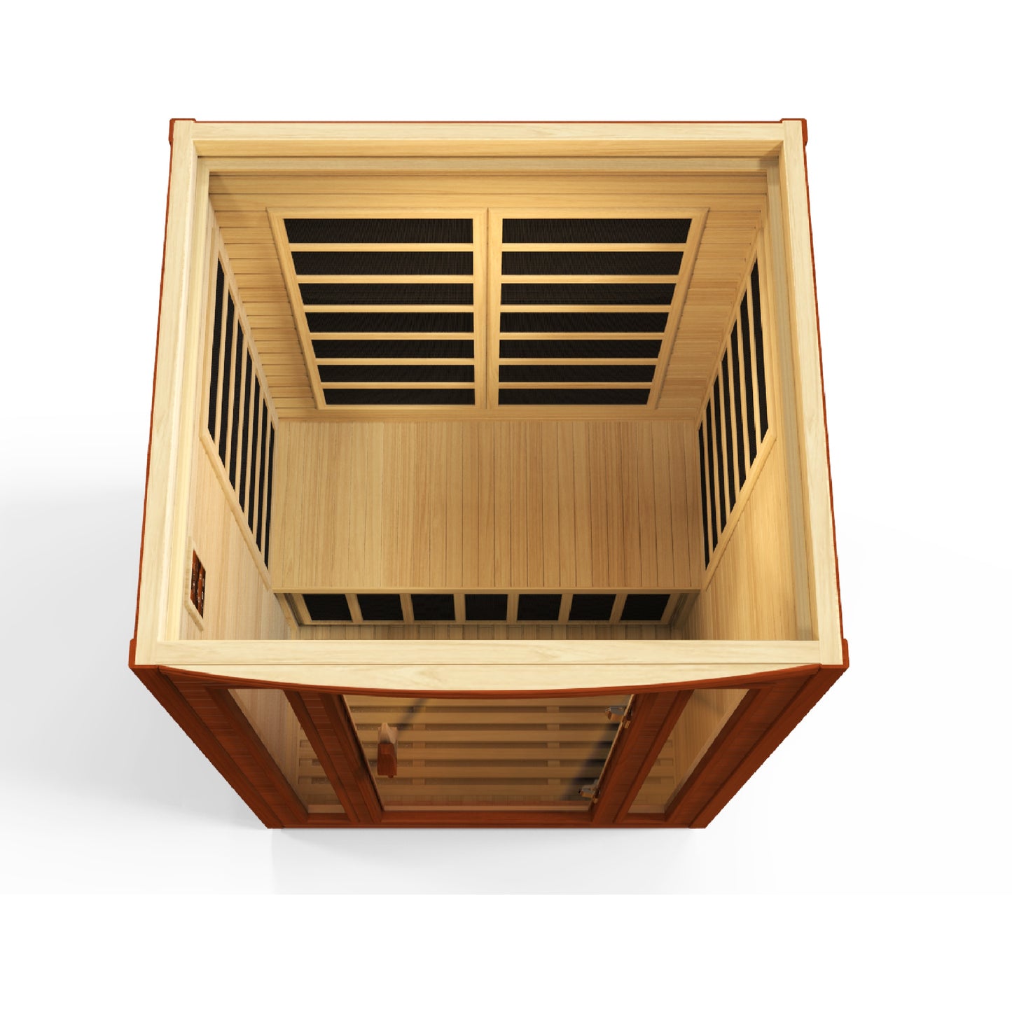 Dynamic San Marino Elite 2-person Ultra Low EMF (Between 3-5MG) FAR Infrared Sauna (Canadian Hemlock)
DYN-6206-01 Elite