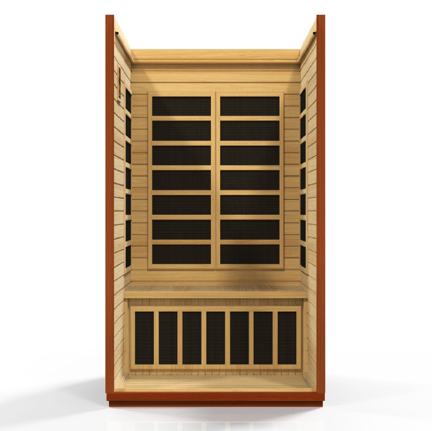 Dynamic San Marino Elite 2-person Ultra Low EMF (Between 3-5MG) FAR Infrared Sauna (Canadian Hemlock)
DYN-6206-01 Elite