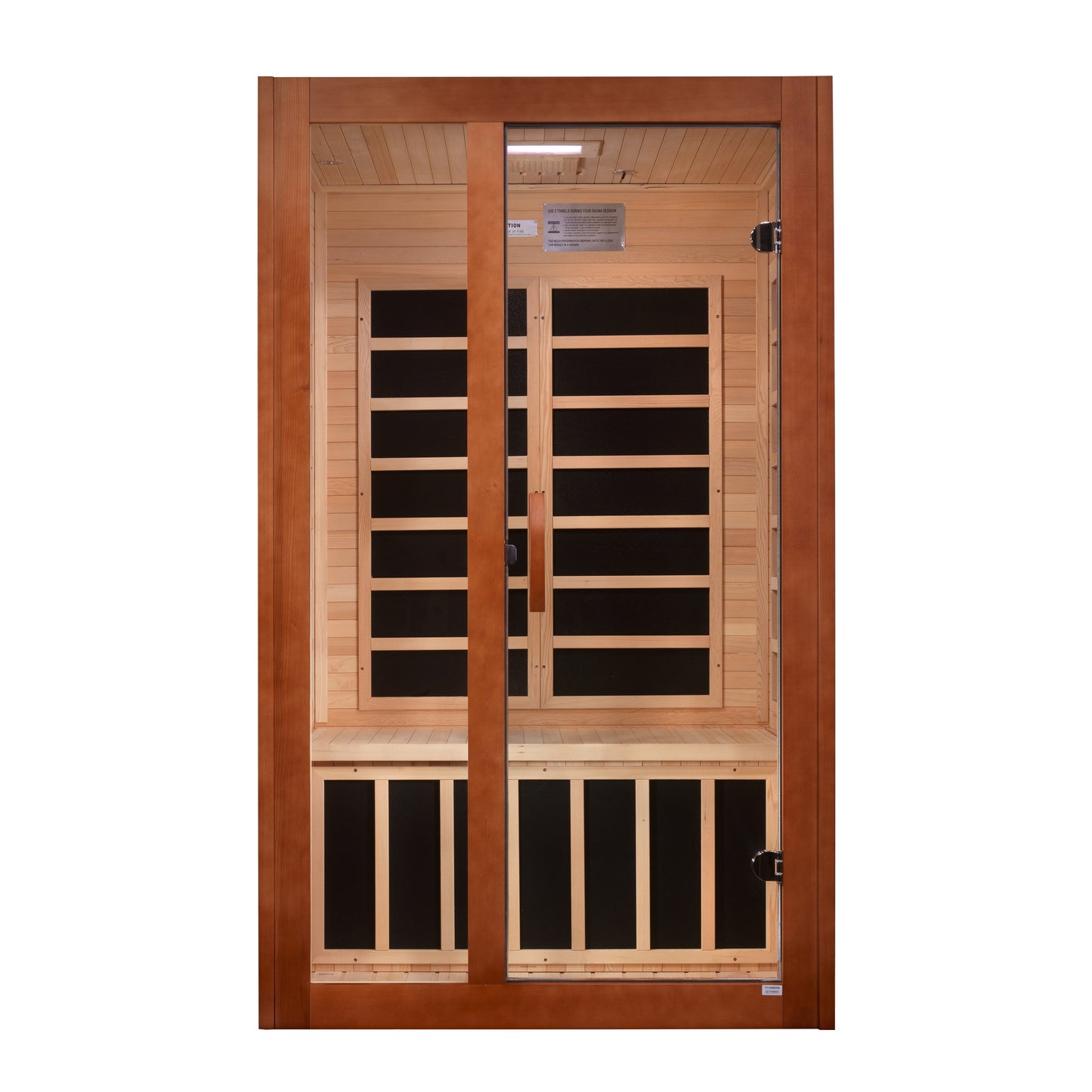 Dynamic Santiago Elite 2-person Ultra Low EMF (Between 3-5MG) FAR Infrared Sauna (Canadian Hemlock)
DYN-6209-02 Elite