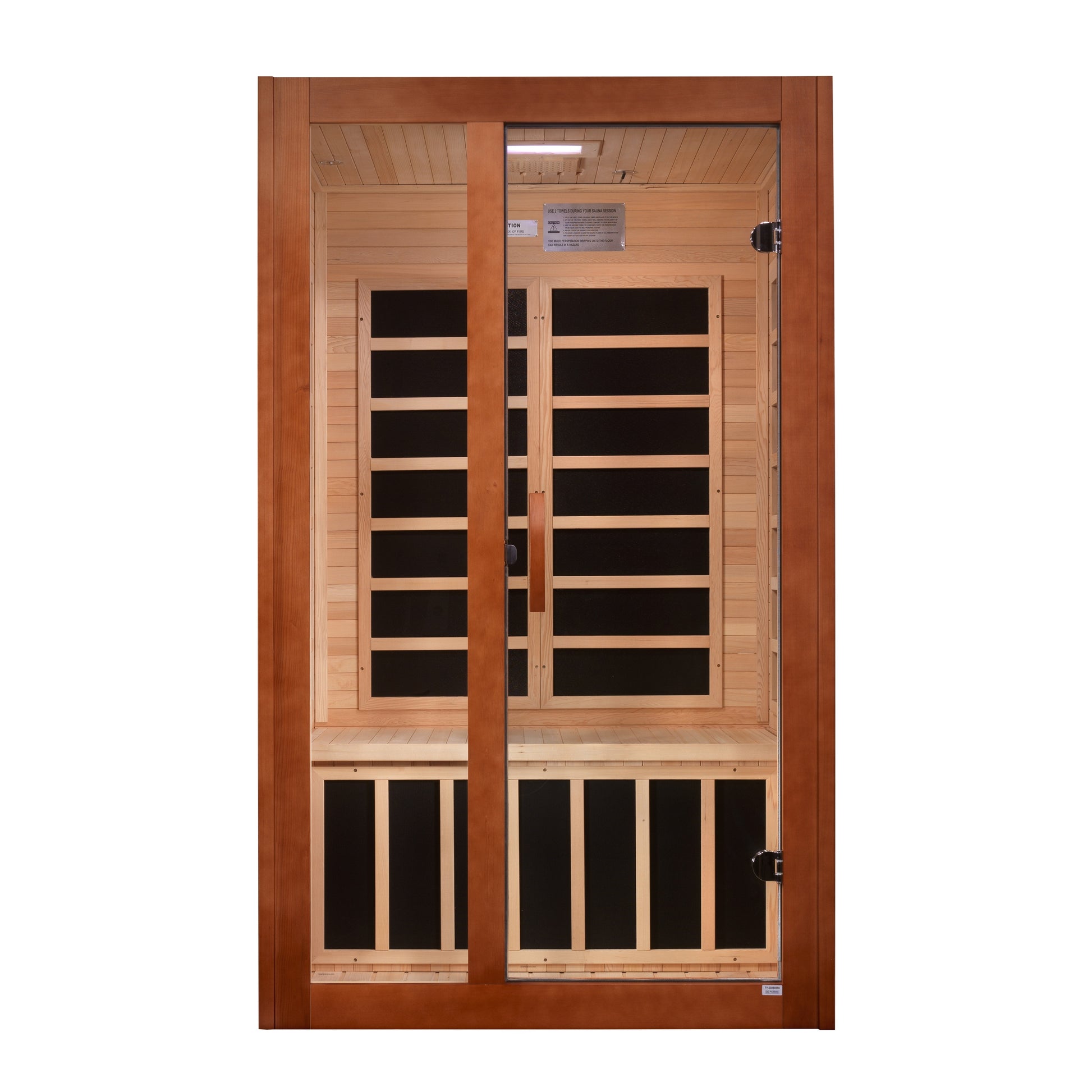 Dynamic Santiago Elite 2-person Ultra Low EMF (Between 3-5MG) FAR Infrared Sauna (Canadian Hemlock)
DYN-6209-02 Elite