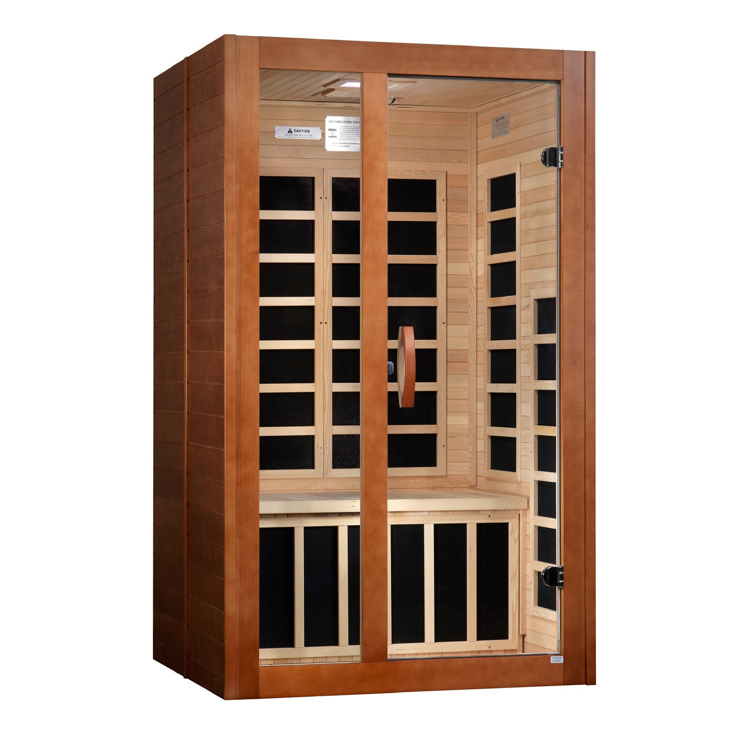 Dynamic Santiago Elite 2-person Ultra Low EMF (Between 3-5MG) FAR Infrared Sauna (Canadian Hemlock)
DYN-6209-02 Elite