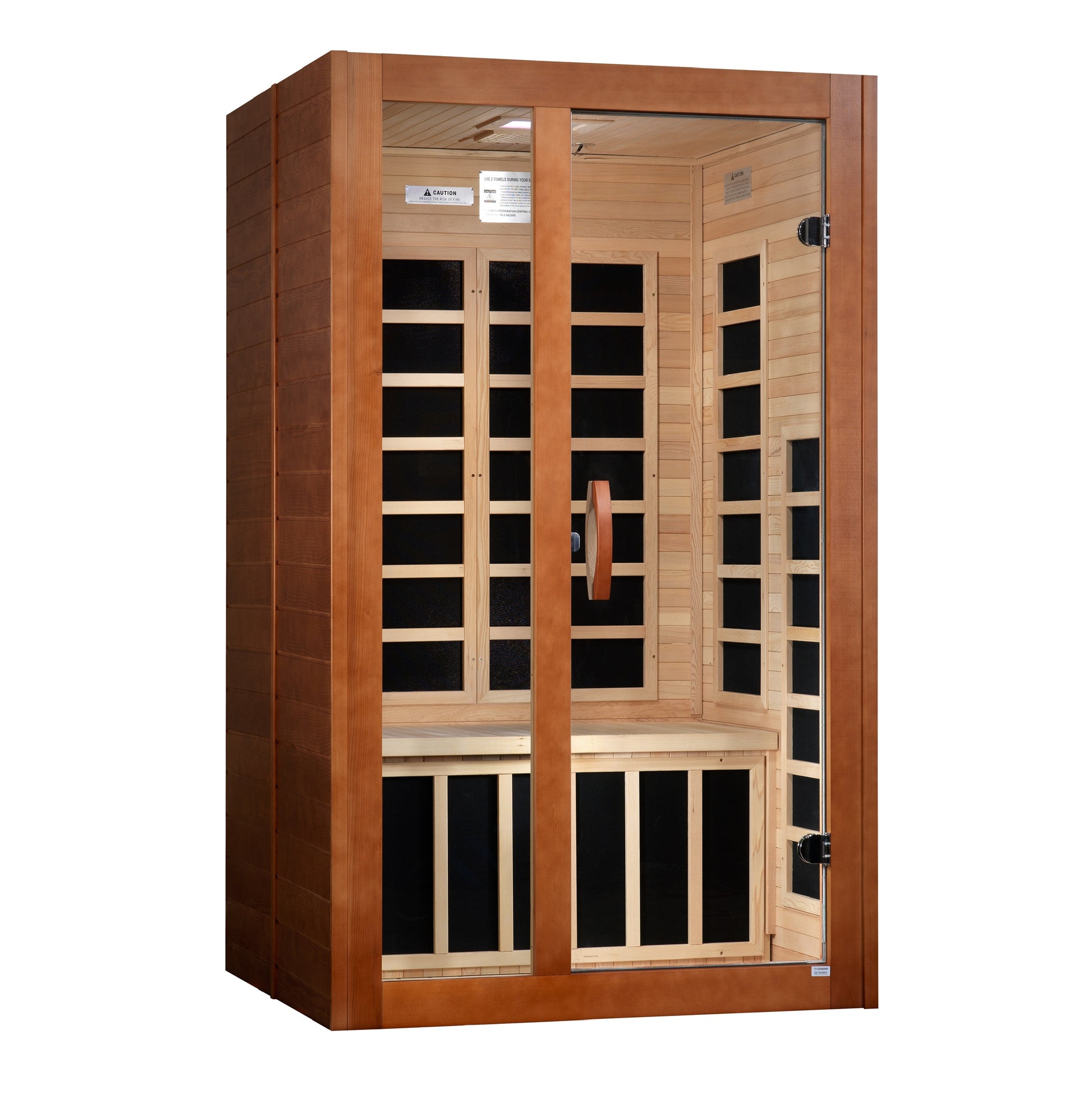 Dynamic Santiago Elite 2-person Ultra Low EMF (Between 3-5MG) FAR Infrared Sauna (Canadian Hemlock)
DYN-6209-02 Elite