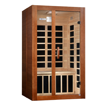 Dynamic Santiago Elite 2-person Ultra Low EMF (Between 3-5MG) FAR Infrared Sauna (Canadian Hemlock)
DYN-6209-02 Elite
