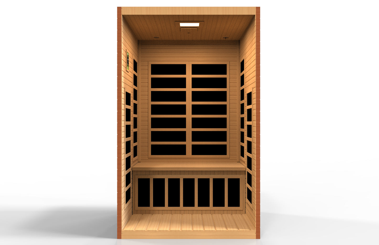 Dynamic Santiago Elite 2-person Ultra Low EMF (Between 3-5MG) FAR Infrared Sauna (Canadian Hemlock)
DYN-6209-02 Elite