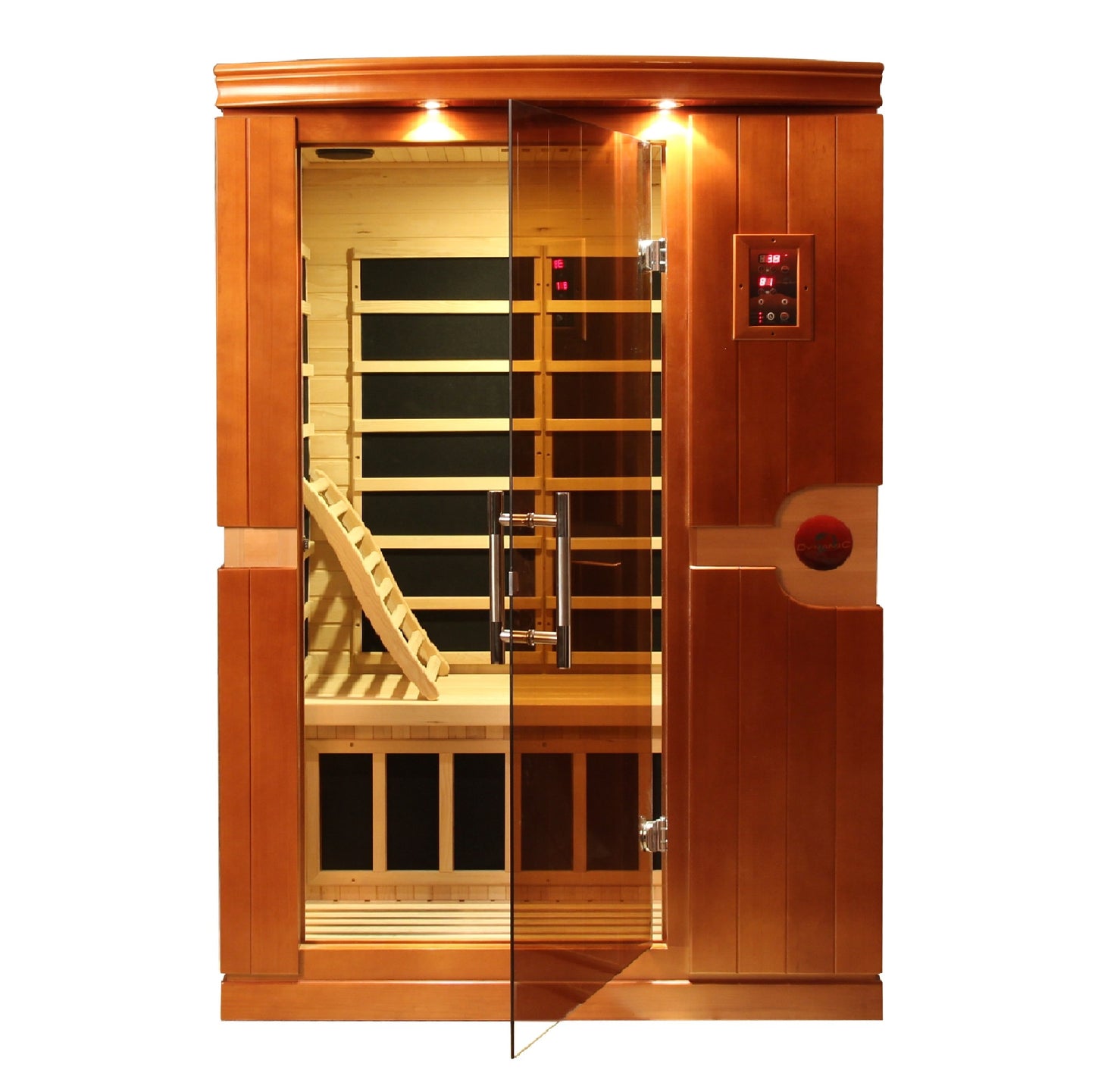 Dynamic Venice Elite 2-person Ultra Low EMF (Between 3-5MG) FAR Infrared Sauna (Canadian Hemlock)
DYN-6210-01 Elite